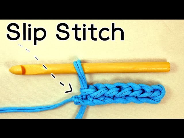 HOW TO CROCHET THE SLIP STITCH | Patrones Valhalla ENG