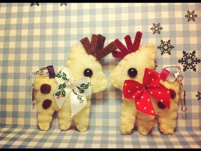 How to Make a Cute Reindeer Plushie