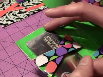 How to make a Duct tape Quad magic wallet!
