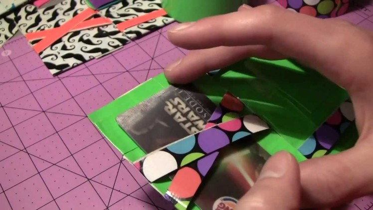 How to make a Duct tape Quad magic wallet!