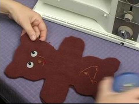 How to Make a Reversible Teddy Bear : How to Sew a Teddy Bear Together