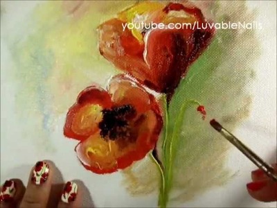 How to Paint California Poppies