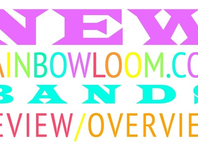 NEW RAINBOWLOOM.COM SILICONE BANDS REVIEW!