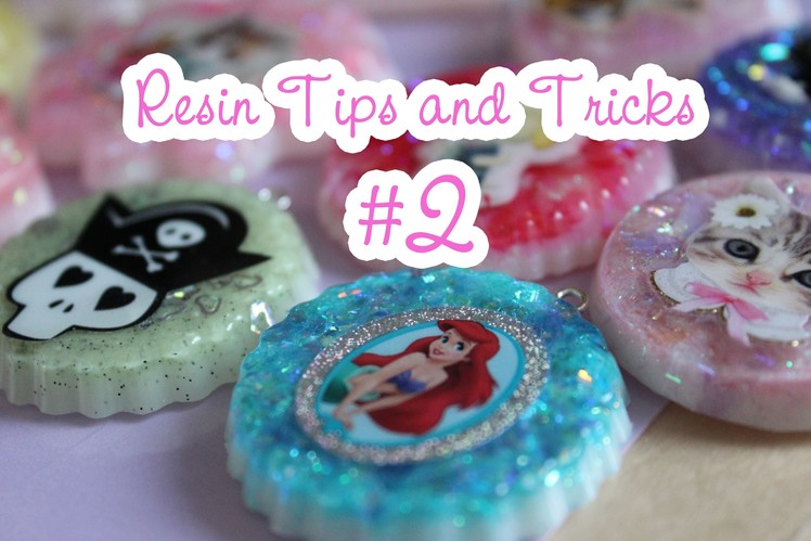 Resin Tips and Tricks #2 - Backgrounds, colouring, mixing powders, keeping clean and eyescrews