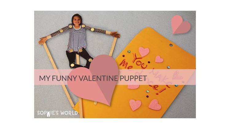 Valentine Photo Puppets|Sophie's World