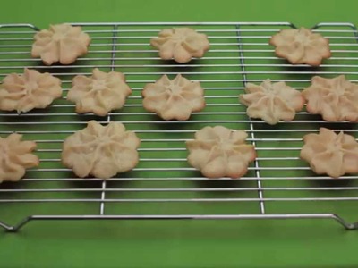Christmas Cookie Recipes - How to Make Butter Snowflakes