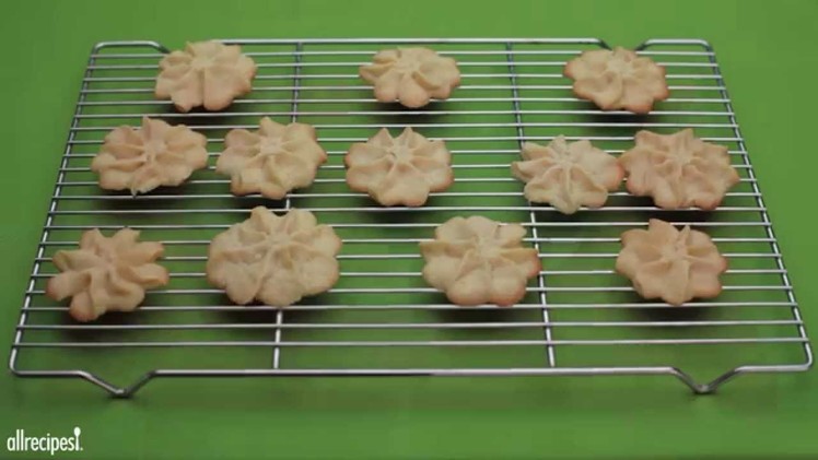 Christmas Cookie Recipes - How to Make Butter Snowflakes