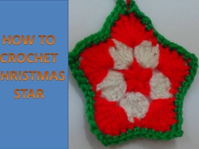 CROCHET CHRISTMAS STAR-1