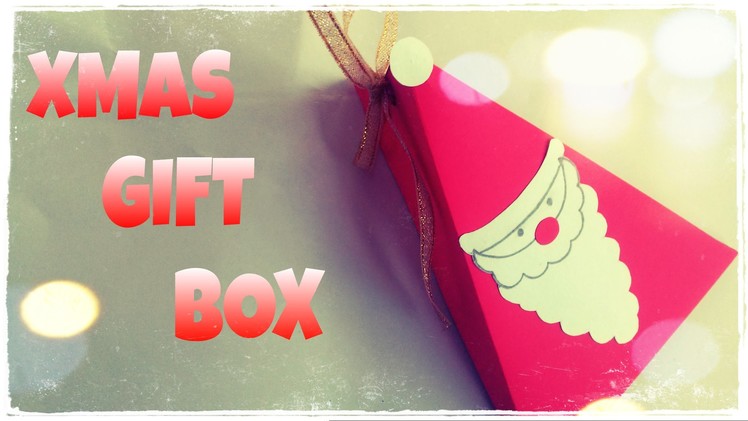 DIY Christmas Ornament - Christmas Gift Box Tutorial In A Easy Way