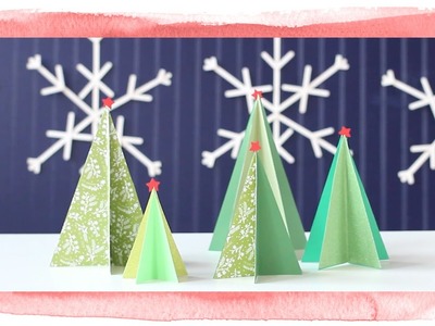 DIY Christmas Tree Forest