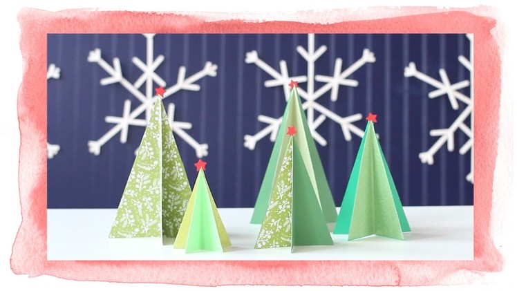 DIY Christmas Tree Forest