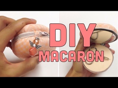 DIY CRAFTS:How to make a macaron purse tutorial