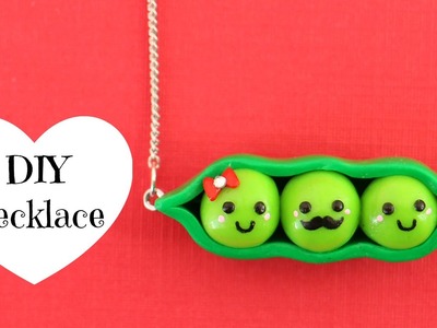 DIY Peas In A Pod Necklace