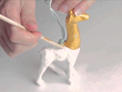 Handmade Holiday Gift: Metallic Colorblock Animals