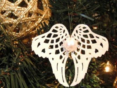 How To Elegant Angel Wings Ornament - DIY Home Tutorial - Guidecentral