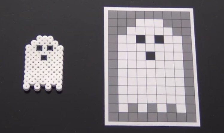 How to Make a Perler Bead Ghost