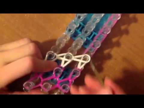 How to make a Rainbow loom hand bag (charm) - Hyper Feather