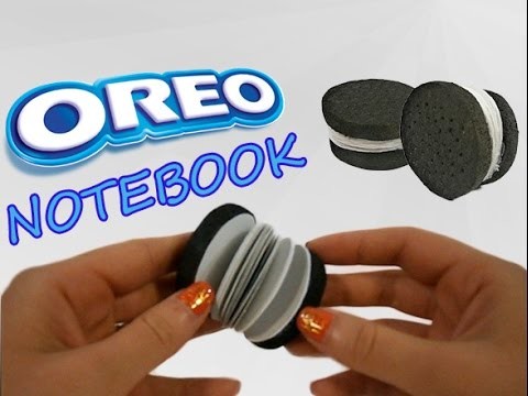 How To Make OREO Notebook | Super Easy DIY OREO Notebook Tutorial