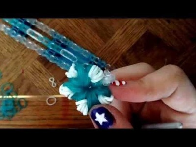 JJ Tutorials: Rainbow Loom Snowflake Bracelet