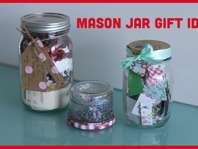 Mason Jar Gift Ideas | Christmas Vlogs