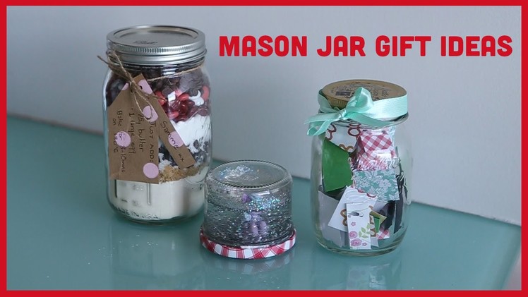 Mason Jar Gift Ideas | Christmas Vlogs