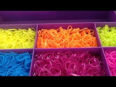 Rainbow loom organization