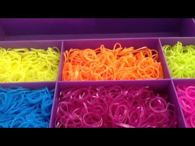 Rainbow loom organization