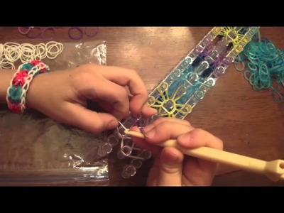 Triple Star Rainbow Loom Bracelet
