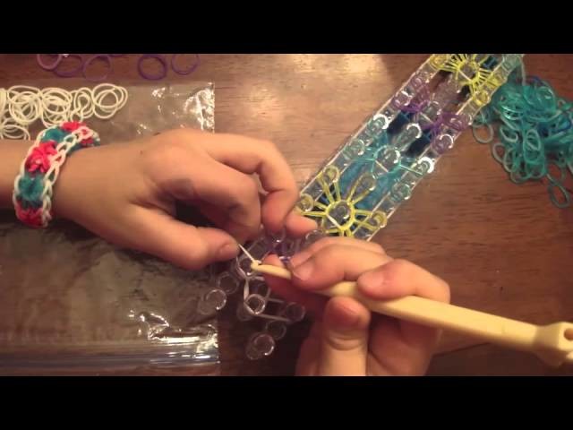Triple Star Rainbow Loom Bracelet