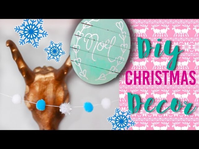 DIY £1 Christmas Decorations! Budget Decor