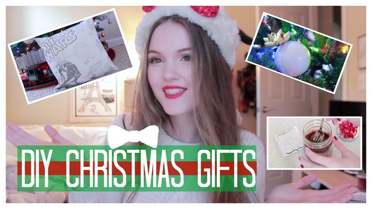 DIY Christmas Gifts: Star Wars pillow, Brownie in a Cup, Bath Bombs! || Easy & Cute