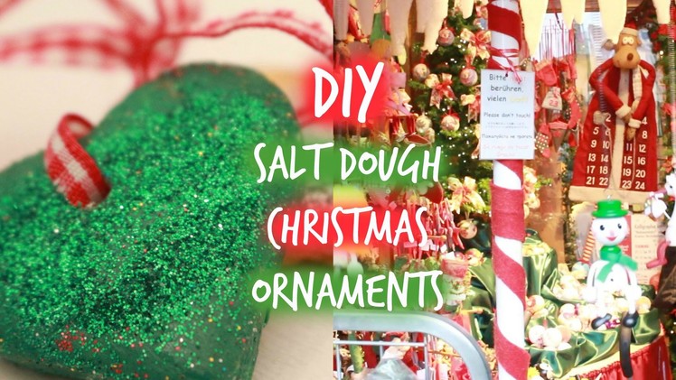 DIY German inspired salt dough xmas ornaments (kids activity)