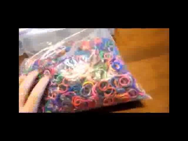 How I Organize my Rainbow Loom Rubber Bands! New 2014