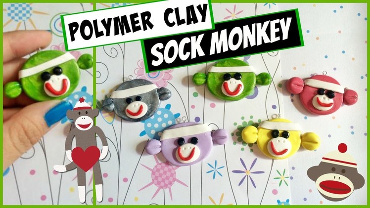 Polymer Clay Sock Monkey Tutorial! | CraftieAngie