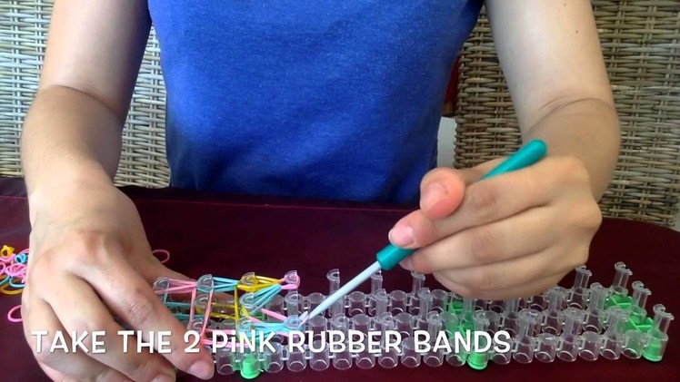 [TUTO] Crazy. Rainbow loom red and white heart STEP BY STEP