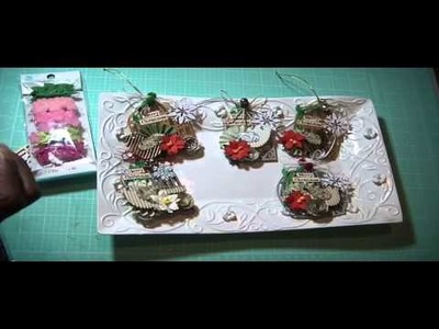 2015 Christmas In July series ~ Bird Cage Ornaments