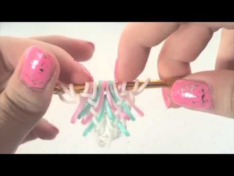 Avalanche | Hook Only Design by @emeraldlooms   Rainbow Loom | How To