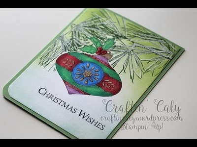 Christmas Bauble & Ornamental Pine