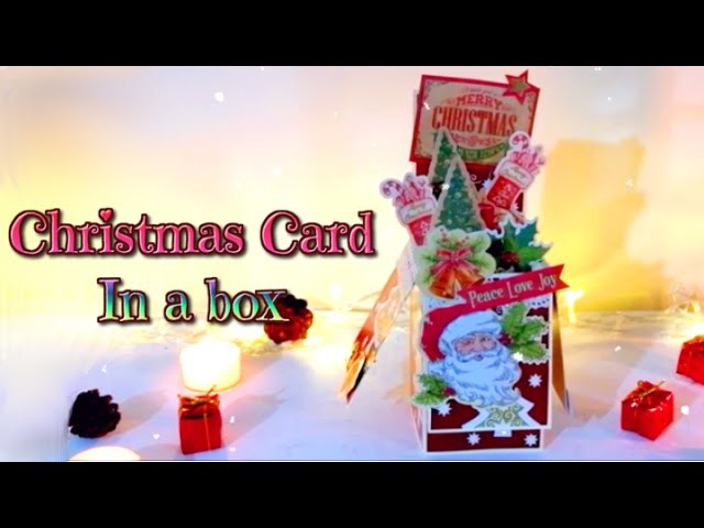 Christmas card in a box DIY - Isa ❤️