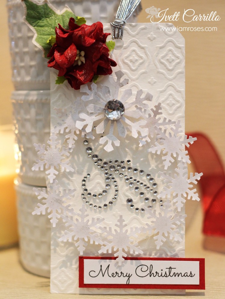 Christmas Gift Tag with Ivett Carrillo