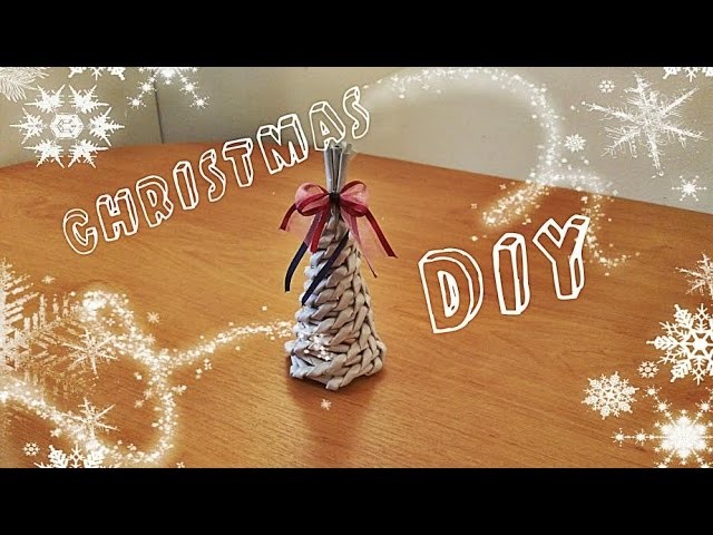 DIY Christmas tree | paper rolls