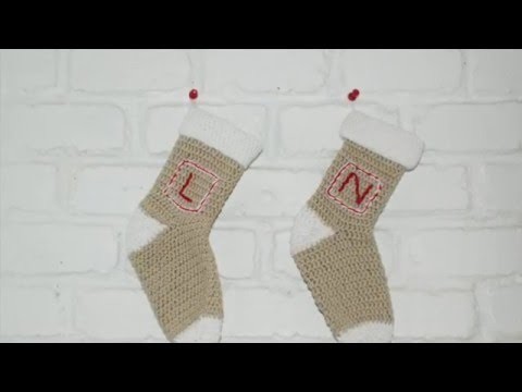 DIY: Crochet Christmas Stocking