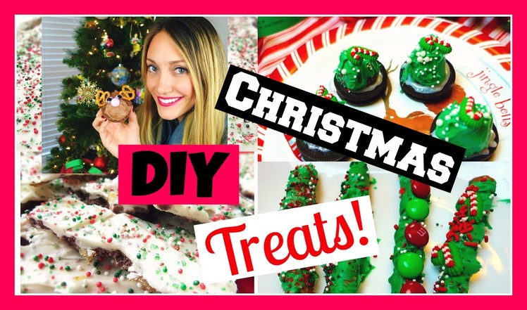 DIY Holiday Candy Treats ♡ Pinterest Inspired Christmas Party Desserts