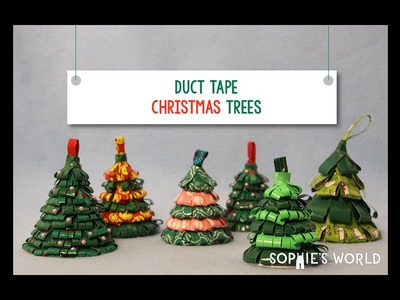Duct Tape Christmas Tree Ornament|Sophie's World