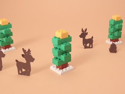 LEGO® DUPLO® - DIY - How to Build your own Christmas Tree! #LEGODUPLO