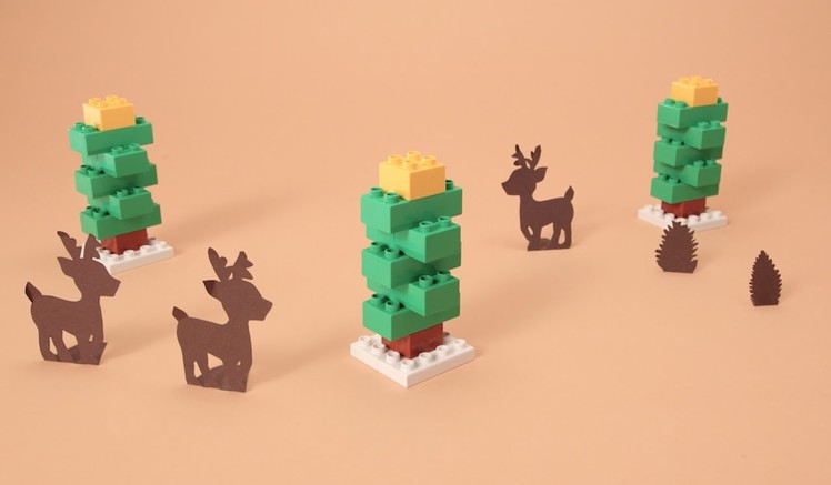 LEGO® DUPLO® - DIY - How to Build your own Christmas Tree! #LEGODUPLO