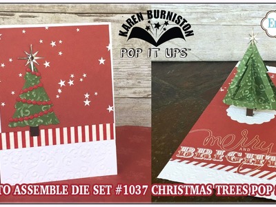 Pop it Ups 1037 Christmas Trees Pop Stand Assembly
