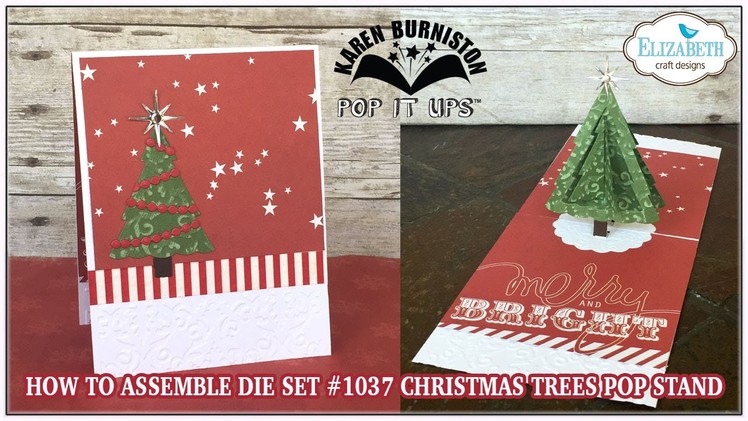 Pop it Ups 1037 Christmas Trees Pop Stand Assembly