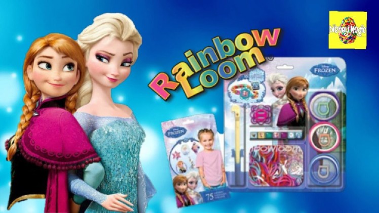 ♥ ♥Rainbow Loom With Elsa Frozen & Anna ♥ Learn How to Loom Easy Crafts Project