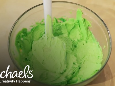 Color Right Christmas: Bright & Bold Green Icing | Wilton l Michaels